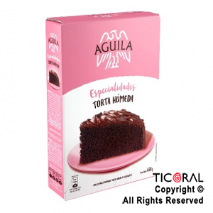 TORTA HUMEDA AGUILA SABOR CHOCOLATE X 450GR X 1